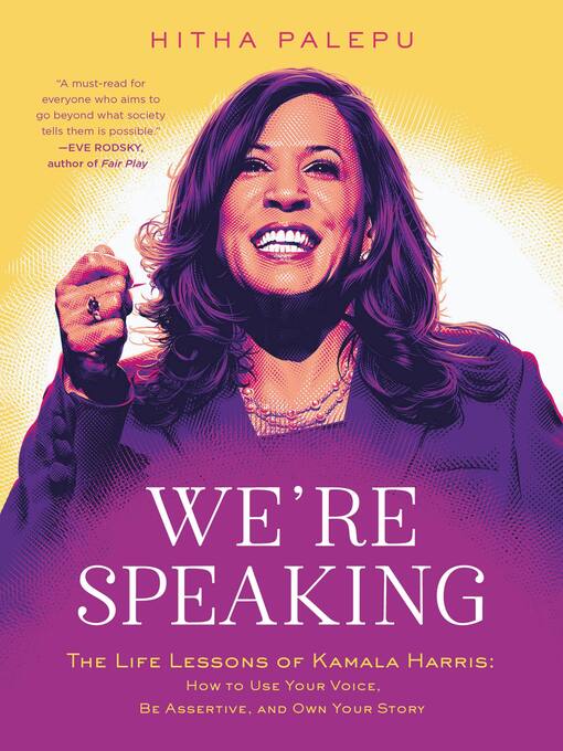 Title details for We're Speaking by Hitha Palepu - Wait list